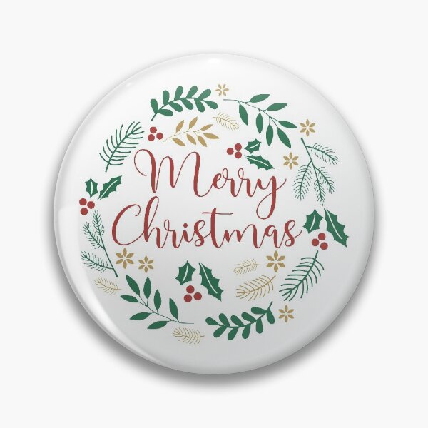 Item preview, Merry Christmas wreath designed and sold by Delicarte.