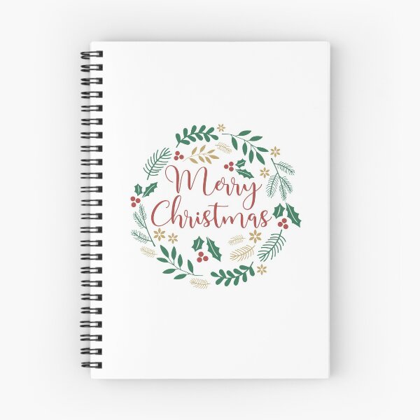Item preview, Merry Christmas wreath designed and sold by Delicarte.