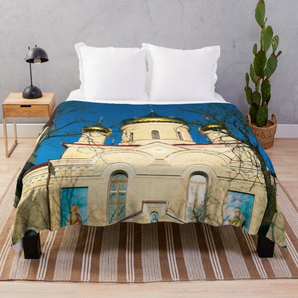 Item preview, Orthodox church with shining domes designed and sold by helenkaiy.