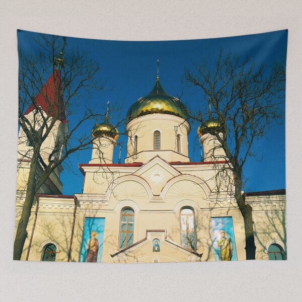 Item preview, Orthodox church with shining domes  designed and sold by helenkaiy.