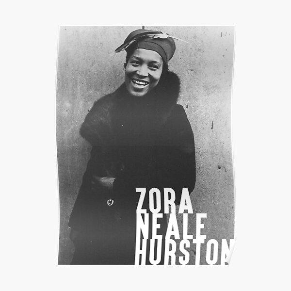 Zora Neale Hurston Libertaire capitaliste individualiste Poster