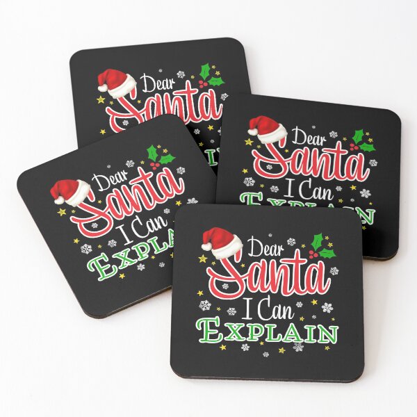 Item preview, Dear Santa I Can Explain designed and sold by sundae-artisan.