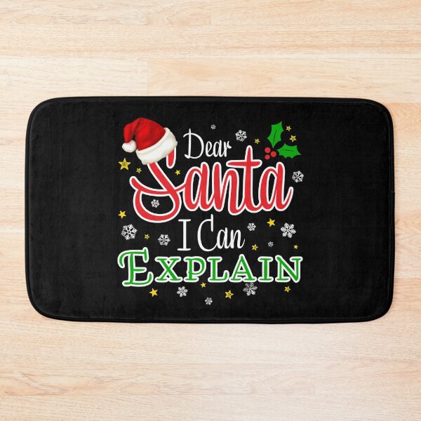 Item preview, Dear Santa I Can Explain designed and sold by sundae-artisan.