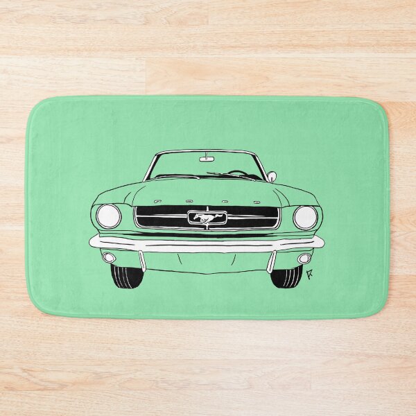 Item preview, Ford Mustang Mint Background designed and sold by Cardrawing-Art.