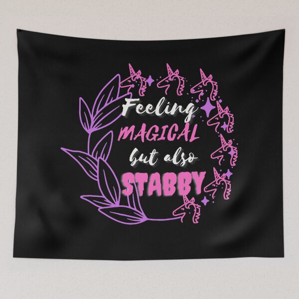 Item preview,  Feeling Magical But Also Stabby  designed and sold by Vibing-Right.