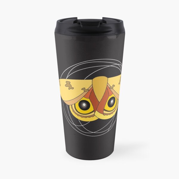 National Moth Week - Io black Travel Mug
