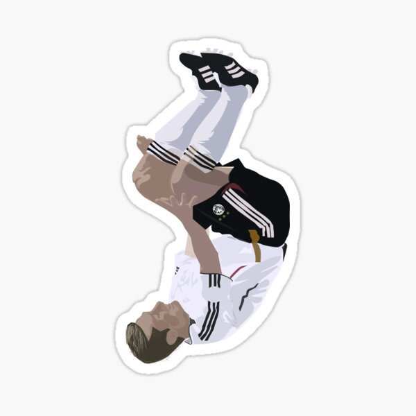 Miroslav Klose World Cup 2014 Jersey Sticker for Sale by Zgjimi17