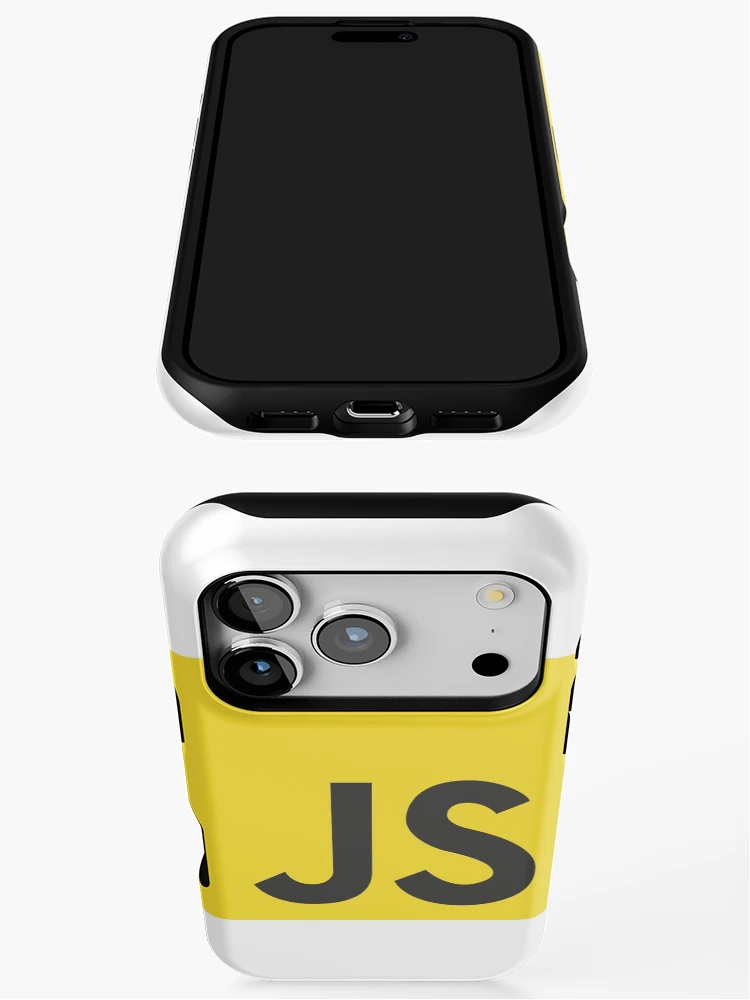 Aperçu 3 sur 4. Coque iPhone avec l'œuvre Logo JS JavaScript créée et vendue par bDesigned.