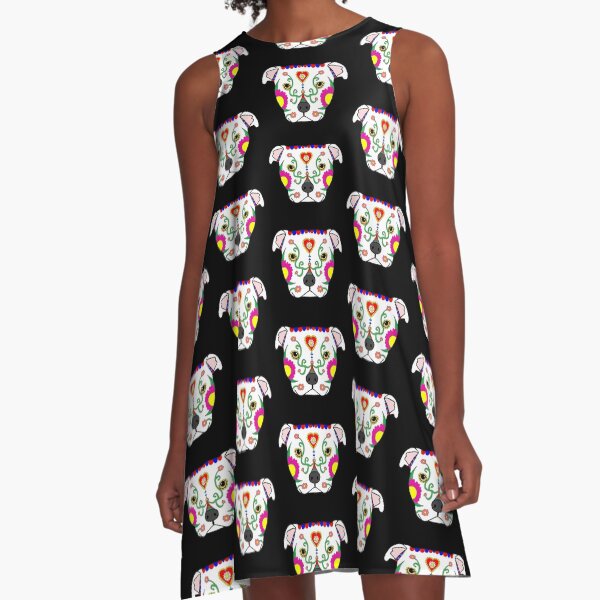 Mexican Staffie A-Line Dress