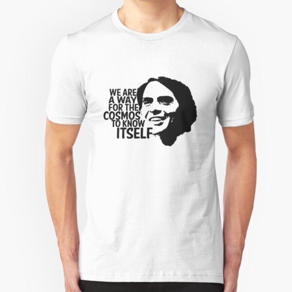 Carl Sagan - Cosmos Slim Fit T-Shirt