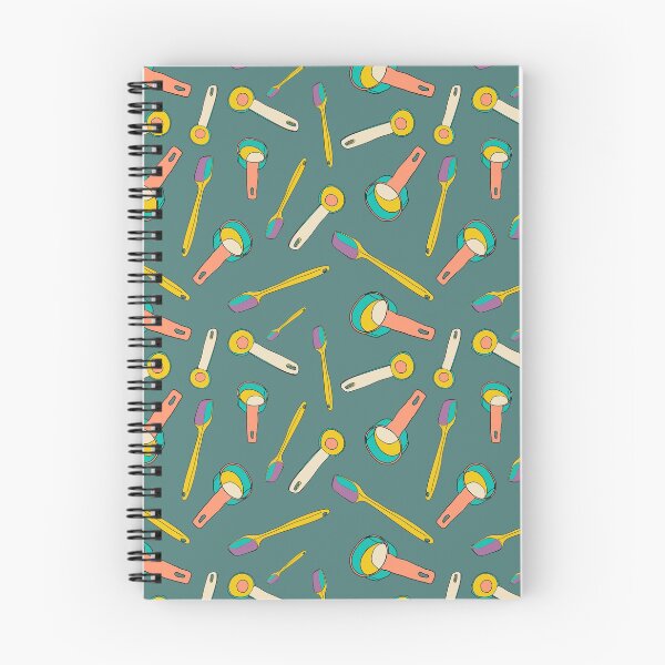 Item preview, Funny baking utencils pattern designed and sold by EarthyPlanty.