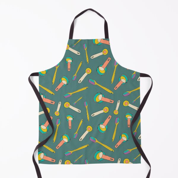 Item preview, Funny baking utencils pattern designed and sold by EarthyPlanty.