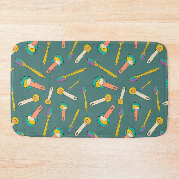 Item preview, Funny baking utencils pattern designed and sold by EarthyPlanty.
