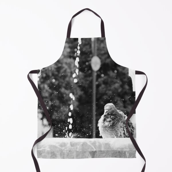 Item preview, Black and white pigeon designed and sold by Natasha Greene.