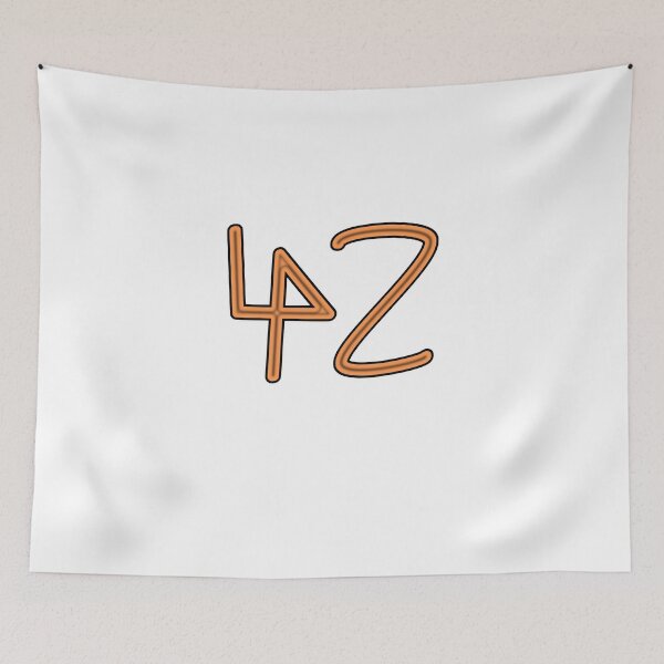 Item preview, 42 black designed and sold by frankuffmann.