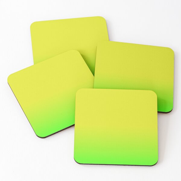 Item preview, Neon Yellow and Neon Green Ombre Color designed and sold by NECHSTORE.