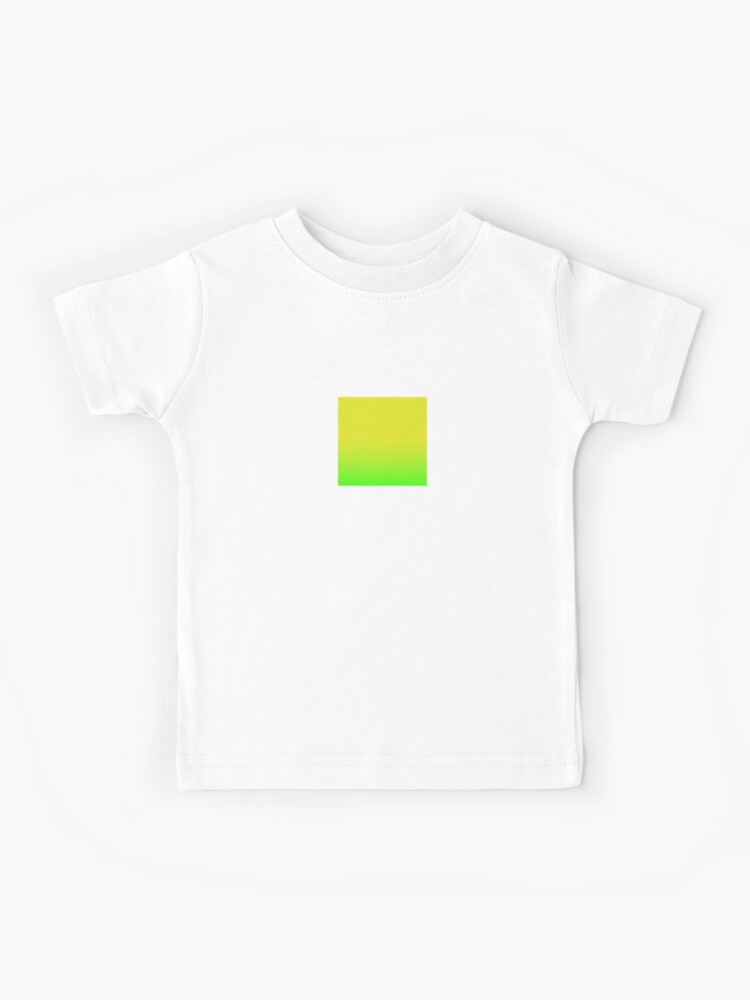neon yellow toddler shirt