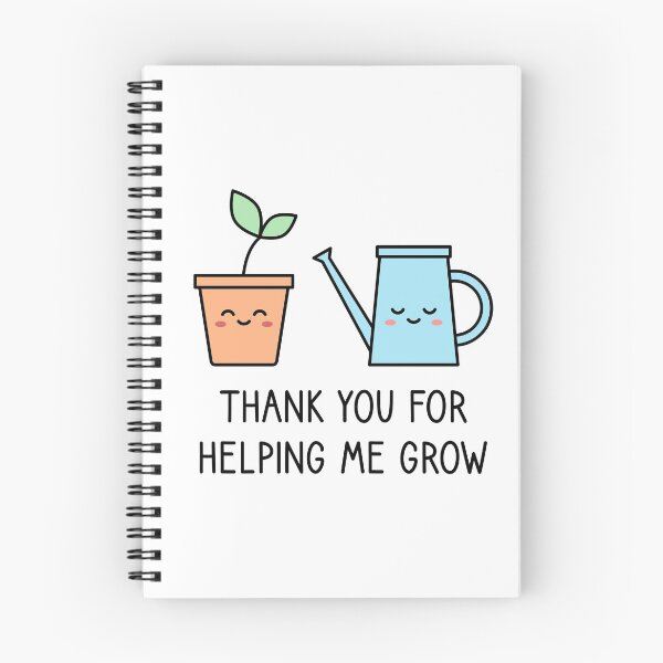 Item preview, Thank You For Helping Me Grow designed and sold by TashaVector.