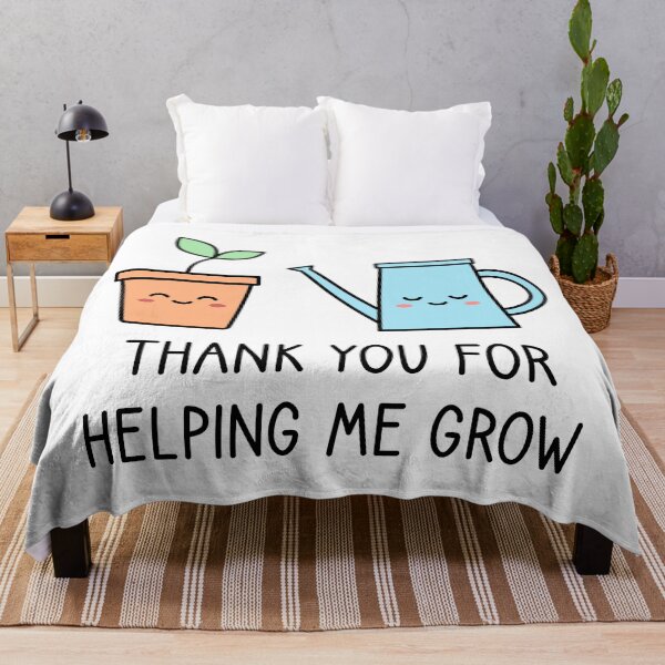 Item preview, Thank You For Helping Me Grow designed and sold by TashaVector.