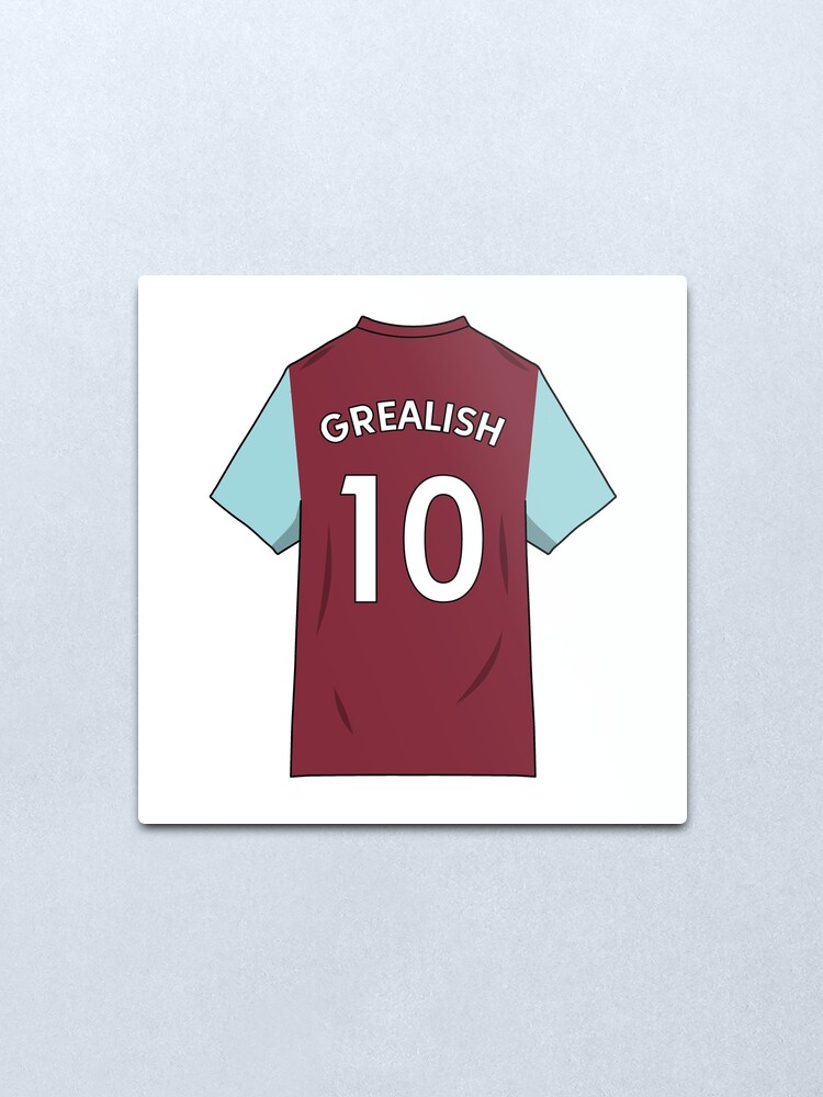 jack grealish signed shirt