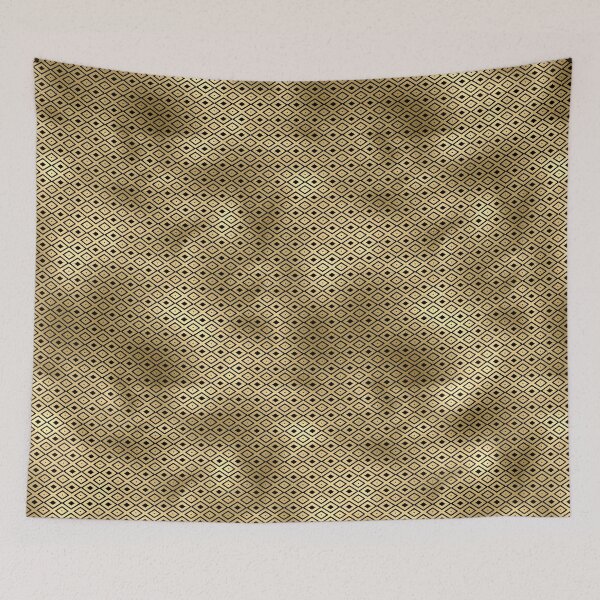 Item preview, Bohemian gold and black diamond design designed and sold by AnnieHochmann.