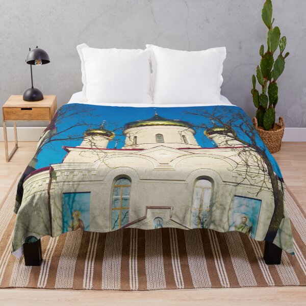 Item preview, Orthodox church with shining domes designed and sold by helenkaiy.