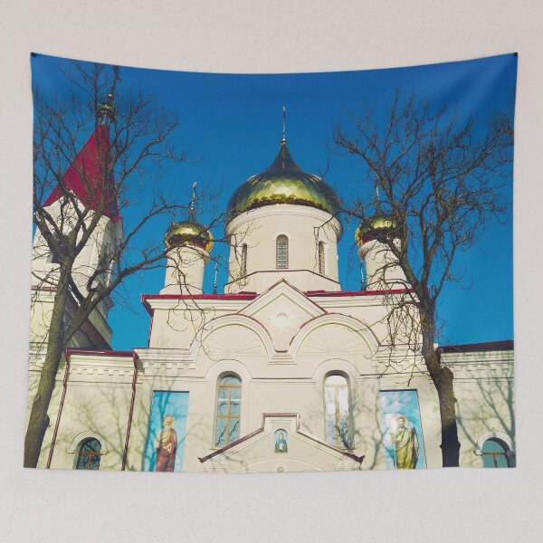 Item preview, Orthodox church with shining domes  designed and sold by helenkaiy.