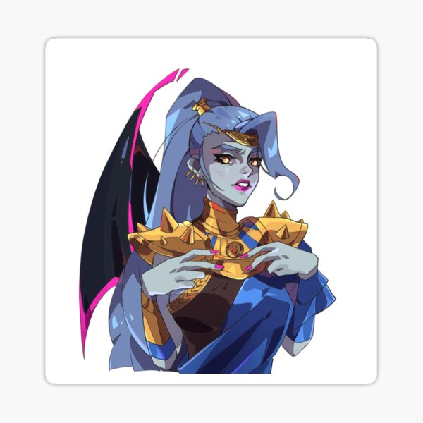 Megaera Hades Sticker For Sale By ShirasEgorka Redbubble   St,small,507x507 Pad,600x600,f8f8f8 