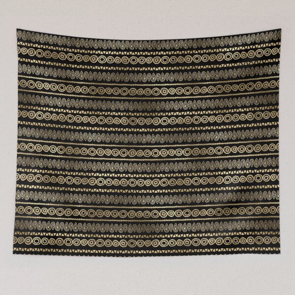 Item preview, Bohemian gold and black design designed and sold by AnnieHochmann.