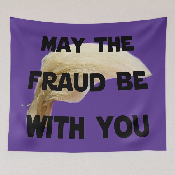 Item preview, May The Fraud Be With You - Funny Topical Design designed and sold by DerekJSmith.