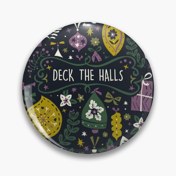 Item preview, Deck the Halls - Purple designed and sold by Anna Deegan.