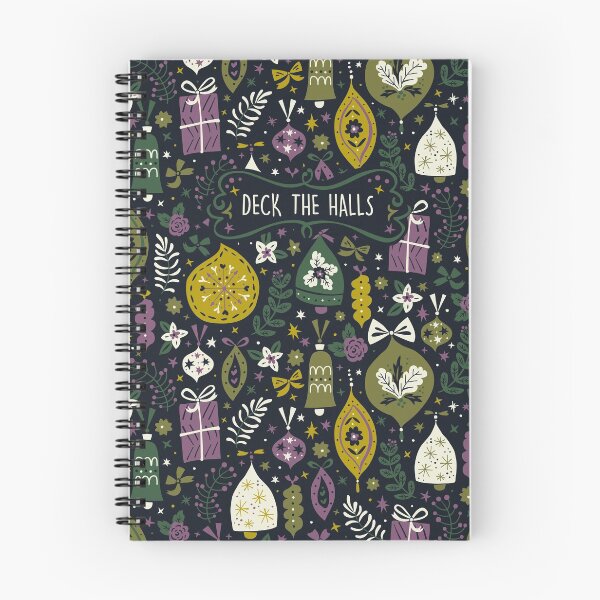 Item preview, Deck the Halls - Purple designed and sold by Anna Deegan.