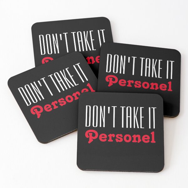 Item preview, Don't Take It Personal designed and sold by TINASTORESHOPE.