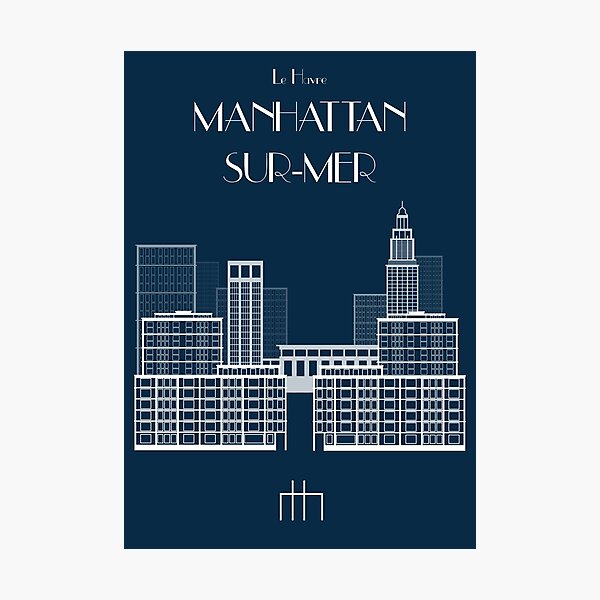 Item preview, Le Havre - Manhattan-sur-Mer designed and sold by bntbd.