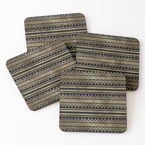 Item preview, Bohemian gold and black design designed and sold by AnnieHochmann.