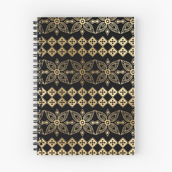 Item preview, Gold and black Bohemian sunflower design designed and sold by AnnieHochmann.