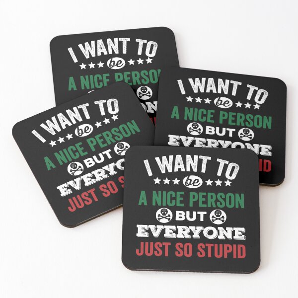 Item preview, I Want To Be A Nice Person Grinch designed and sold by Avgeek21.