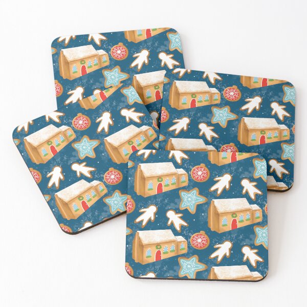 Item preview, Cute Gingerbread House and Gingerbread Cookie Winter Design  designed and sold by TheRainbowRoom.