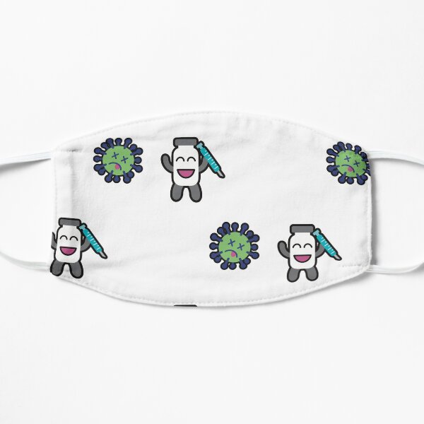 Year of the Vaccine Flat Mask