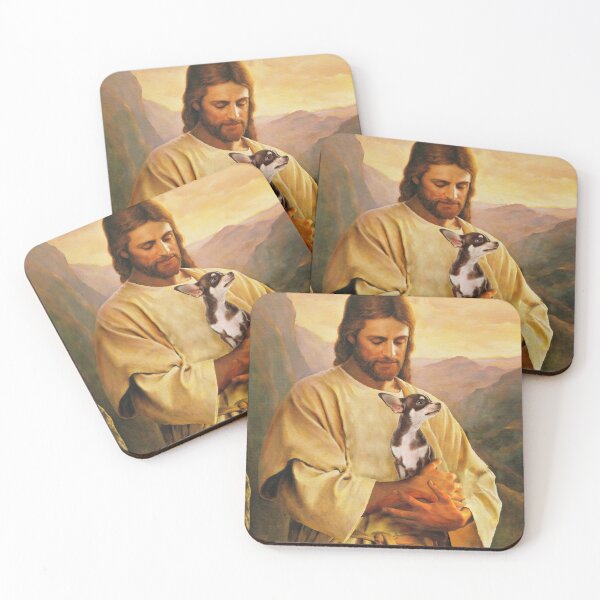 Item preview, funny chiahuahua dog and jesus lover designed and sold by abiabo.