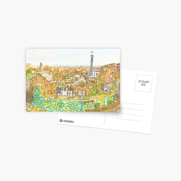 Barcelona Postcard