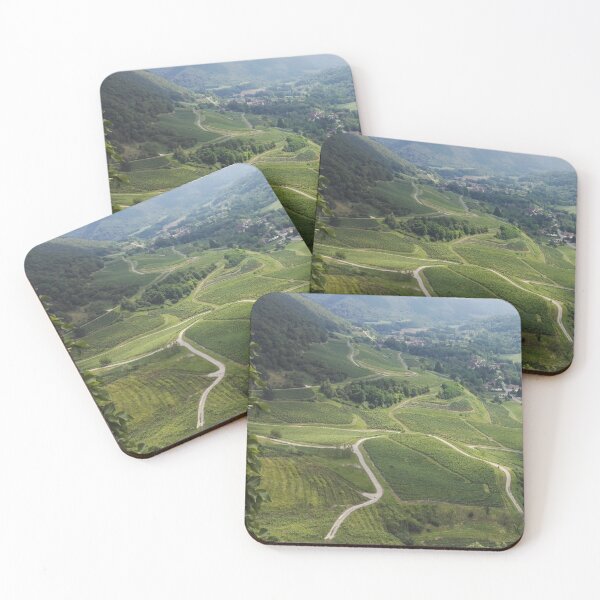 Item preview, Vineyard landscape in Jura, France designed and sold by wineandwords.