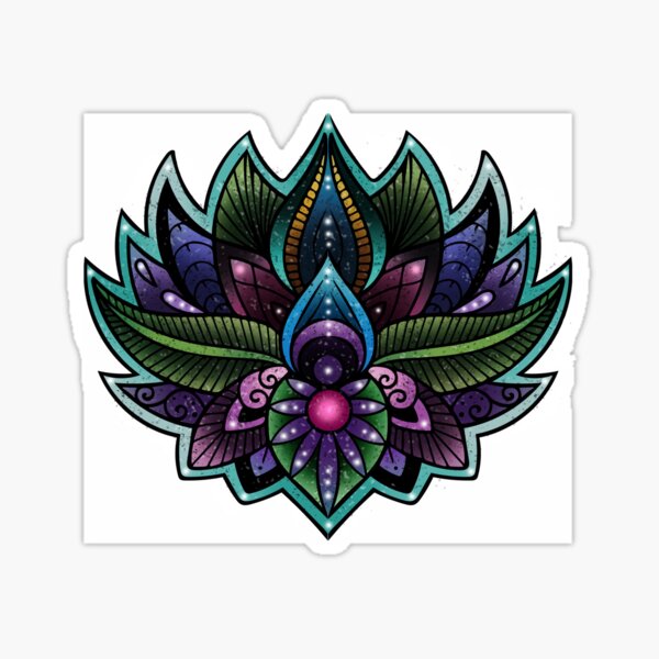 Lotus Sticker