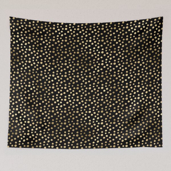 Item preview, Gold and black dot design designed and sold by AnnieHochmann.