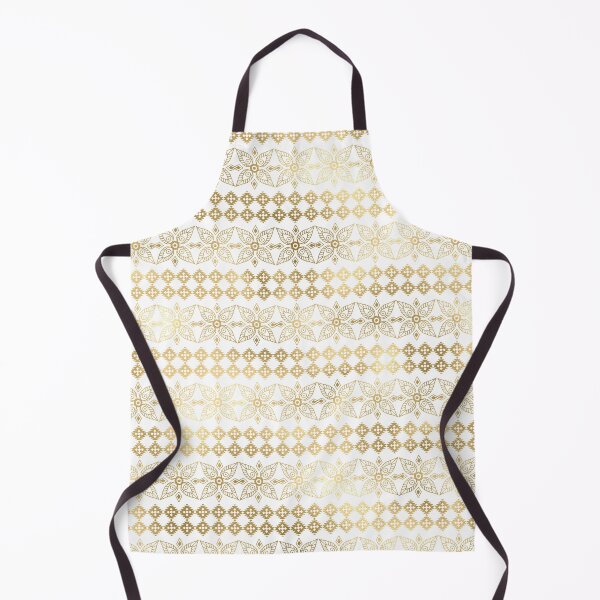 Item preview, Gold and white Bohemian sunflower design designed and sold by AnnieHochmann.