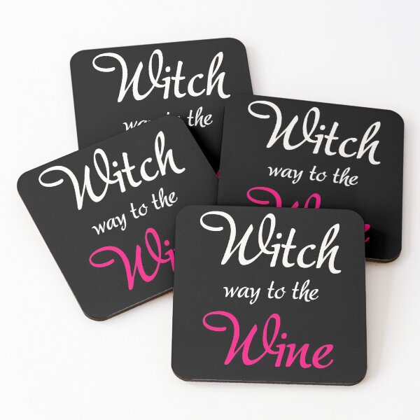 Item preview, Witch Way to the Wine designed and sold by verdecuddly.