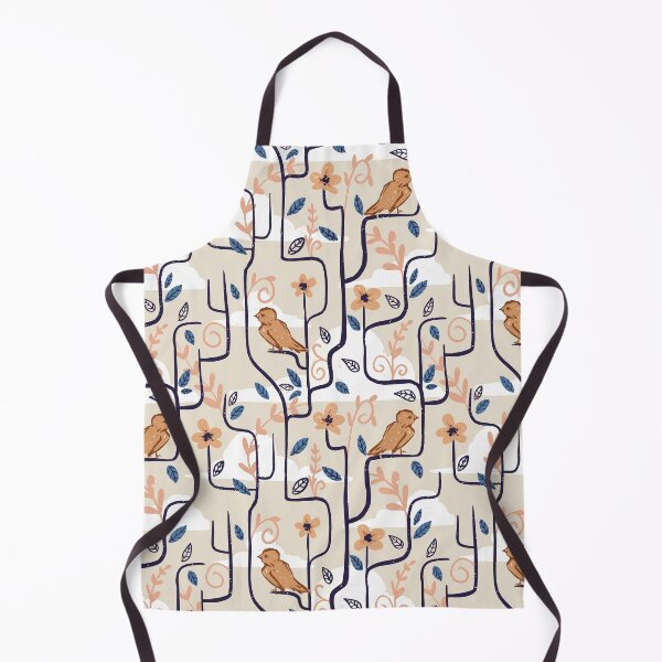 Item preview, Birds and Leaves - Seamless Pattern designed and sold by kimcarlika.