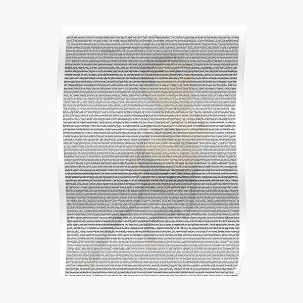 Entire Bee Movie Script Poster