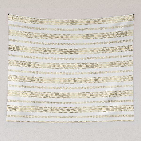 Item preview, Gold and white Bohemian design designed and sold by AnnieHochmann.