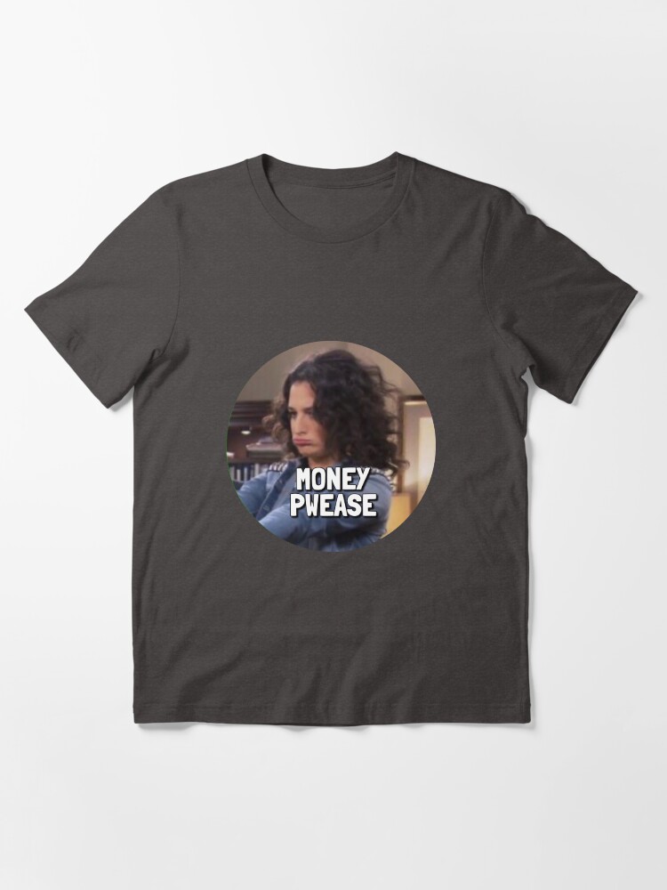 Alternate view of Money Pwease - Mona Lisa Saperstein Essential T-Shirt